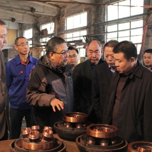 郝文杰副市長來公司調研