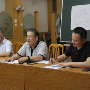 市領(lǐng)導(dǎo)調(diào)研我公司易地搬遷改造項目