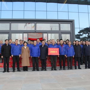 天水市市委副書記、市長劉力江一行 來公司開展慰問活動